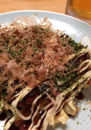 簡単節約晩ごはん⑤豆腐のお好み焼き-レシピのメイン写真