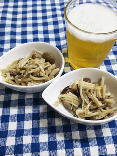 我が家のおつまみ♪ヘルシー冷やしきのこ-レシピのメイン写真