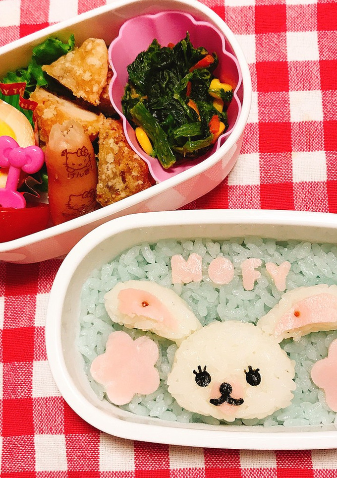 うさぎのモフィ★キャラ弁-レシピのメイン写真