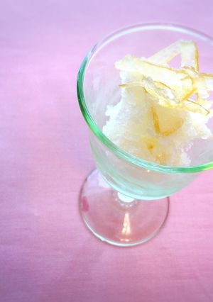 レモンのグラニザード-レシピのメイン写真