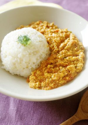 マカ入り豆腐ドライカレー-レシピのメイン写真