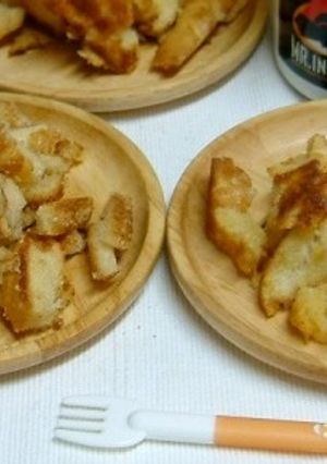 パンの耳ミニホットサンド♪きな粉＆胡麻-レシピのメイン写真