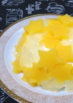 【簡単】七夕に♪満天の星レアチーズケーキ-レシピのメイン写真