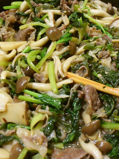 牛肉とキノコの甘辛醤油麹炒め-レシピのメイン写真