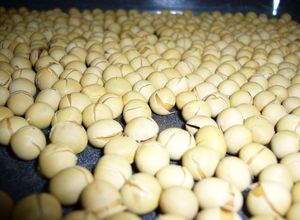 多分いちばん簡単な炒り大豆の作り方　かも-レシピのメイン写真