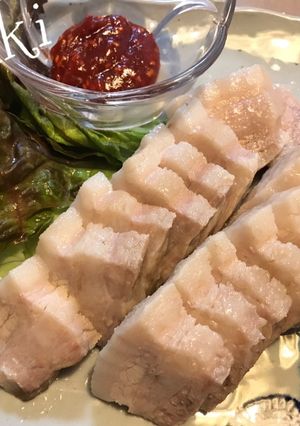 豚肉のポッサム☆手作り味噌だれ-レシピのメイン写真