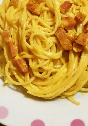 6Pチーズで作る！簡単カルボナーラ-レシピのメイン写真
