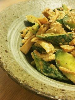 棒々鶏風キュウリの和え物-レシピのメイン写真