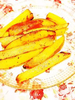 シンプル・ヘルシーな・カレーポテトフライ-レシピのメイン写真