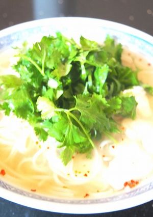 レンジで鶏肉のフォー-レシピのメイン写真