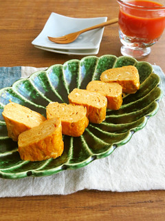 野菜の旨味◎野菜ジュースで出汁巻き卵-レシピのメイン写真