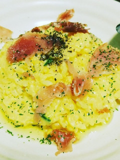 ズッキーニと生ハムの牛乳リゾット-レシピのメイン写真