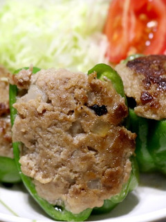 ピーマンのはんぺん肉詰め-レシピのメイン写真