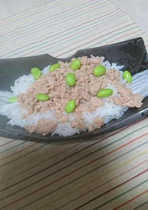 甘口そぼろご飯ピースのせ-レシピのメイン写真