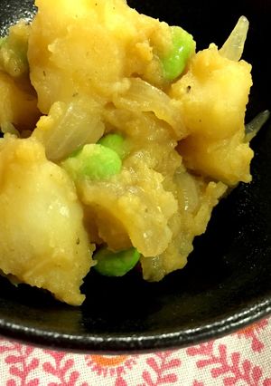 じゃがいもとレンズ豆のカレー煮-レシピのメイン写真