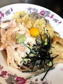 ☆鳥ささみ冷やし蕎麦☆-レシピのメイン写真