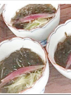 もずく酢-レシピのメイン写真