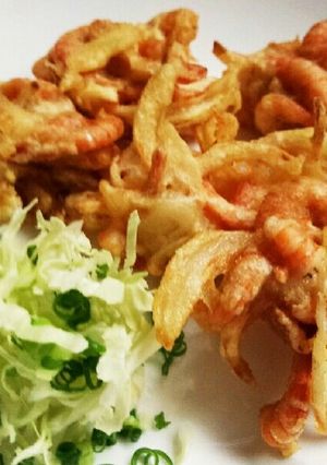 カリカリ食感！　小海老のかき揚げ☆-レシピのメイン写真