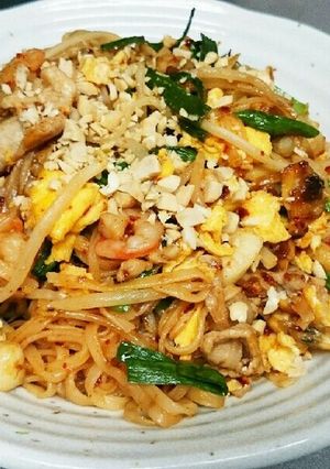 祝☆トップ10感謝！旨辛♪タイ風焼きそば-レシピのメイン写真