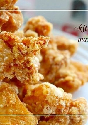 サクサク衣のシンプルな絶品『鶏の唐揚げ』-レシピのメイン写真