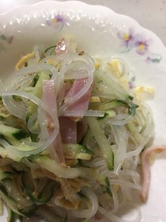 超簡単 中華風春雨サラダ-レシピのメイン写真