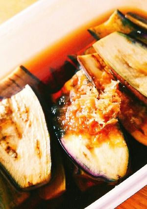 材料3つ•5分で☆茄子の焼き浸し-レシピのメイン写真