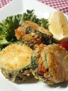 ズッキーニのサンド揚げ-レシピのメイン写真