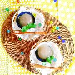รูปของ 糖質制限*低糖質なぷるぷる水まんじゅう☆