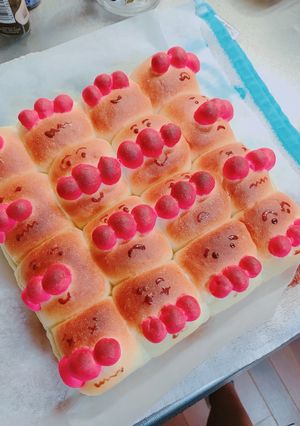 アンパンマンのちぎりぱん♡-レシピのメイン写真