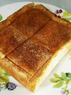 超簡単☆至福のカフェ風シナモントースト-レシピのメイン写真