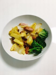 朝ごはんやお弁当に!ウインナーの炒め物-レシピのメイン写真