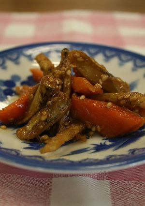 ごぼうと人参の甘辛煮（川南町食生活改善）-レシピのメイン写真