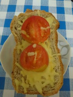 トマトトースト-レシピのメイン写真