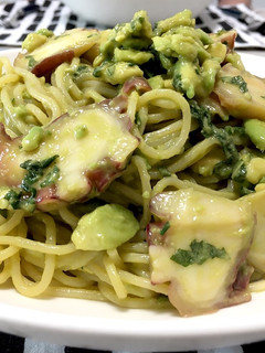 タコとアボカドの冷たいパスタ-レシピのメイン写真