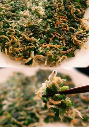 じゃこの塩気 と ごま油の香り ネギ焼き-レシピのメイン写真