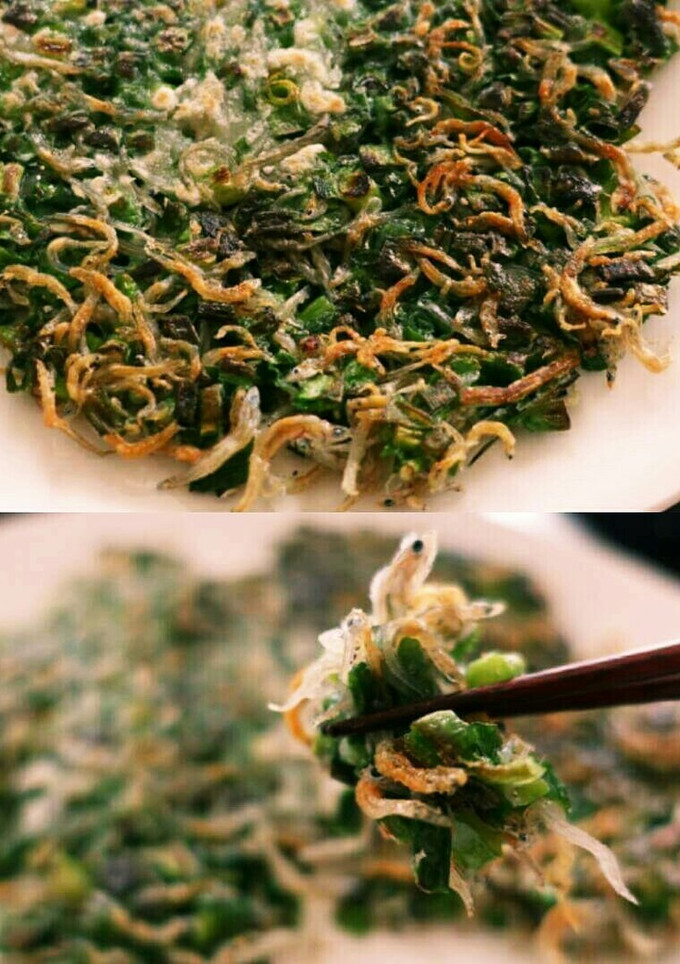 じゃこの塩気 と ごま油の香り ネギ焼き-レシピのメイン写真