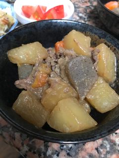 牛肉と大根の味噌煮込み-レシピのメイン写真
