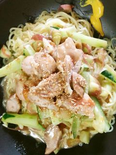 夏だからこうなった。冷やし中華。-レシピのメイン写真