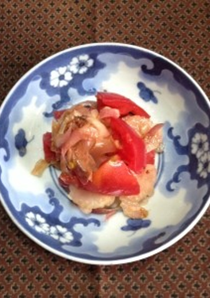 トマトとセロリと茗荷の和風サラダ-レシピのメイン写真