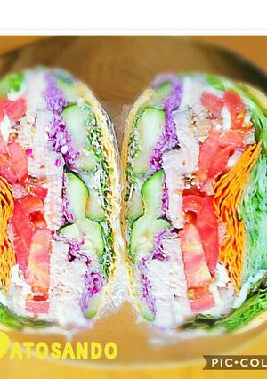 ダイエット弁当♥低糖質サンドイッチ沼サン-レシピのメイン写真