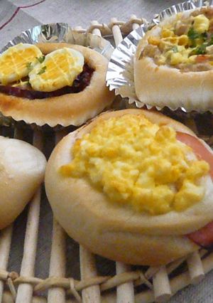 お惣菜パン♪-レシピのメイン写真