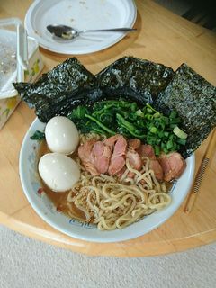 家系風豚骨醤油ラーメン-レシピのメイン写真