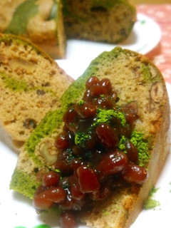 炊飯器で小豆とクルミの抹茶ケーキ-レシピのメイン写真