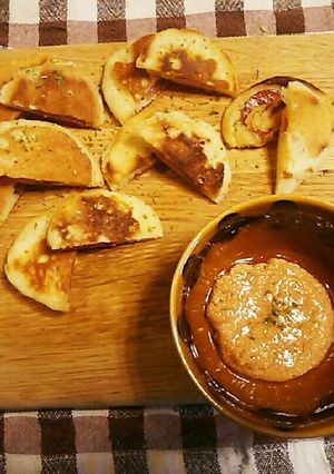簡単おつまみ チーズとサラミのはさみ焼き-レシピのメイン写真