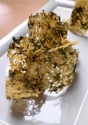 パリパリ！大葉チーズせんべい-レシピのメイン写真