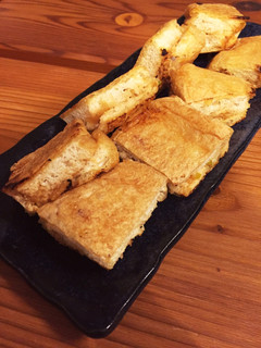 栃尾揚げのネギ味噌焼き♪-レシピのメイン写真