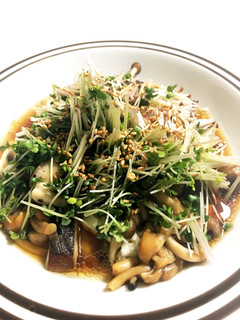 くずし豆腐とキノコたちのホットサラダ-レシピのメイン写真