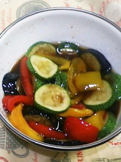 夏野菜の揚げ浸し☆-レシピのメイン写真