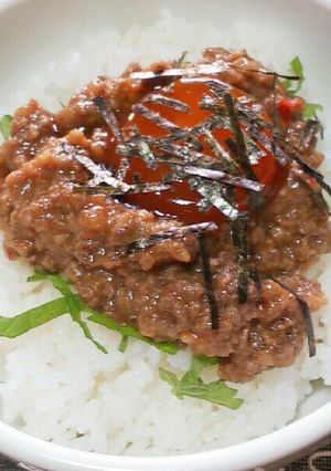 そぼろタマゴ丼☆-レシピのメイン写真