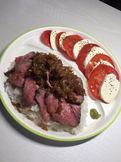 炊飯器で簡単ローストビーフ丼-レシピのメイン写真